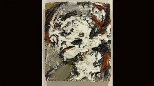  ??  ?? Frank Auerbach’s ‘Head of Gerda Boehm’, 1965. Bowie once said he wanted to sound like Auerbach’s work looks