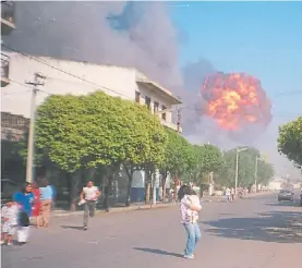  ??  ?? Río Tercero. La explosión provocó siete muertos y 300 heridos.