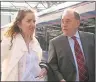  ??  ?? SNP CAMPAIGNER: Jennifer Dempsie with Alex Salmond.