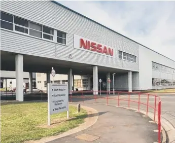  ??  ?? 160 jobs are under threat at Nissan in Sunderland