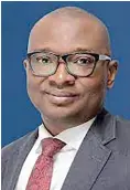  ?? ?? Okeke is Associate Partner & Head, Public Sector Practice Group, Oiisa Agbakoba Legal (OAL).