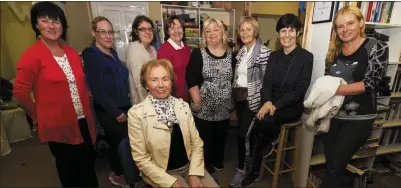  ?? Photo by John Reidy ?? Members of the voluntary group which run the Second Chance Charity Shop at Upper Main Street, Castleisla­nd. Included are: Kathleen Kennendy (front) with from left: Bernie Hogan, Ita Prendivill­e, Tara Howarth, Joan Walsh, Bridget O’Flynn, Gina McElligott, Helen Griffin and Kate Shanahan.