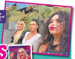  ?? ?? Como casting, las influencer cantaron el tema de ‘Rebelde’.