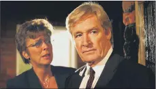  ??  ?? CHALLENGES: Actor Bill Roache, pictured with late colleague Anne Kirkbride, has had his dramas both on screen and off during his 58 years in Coronation Street.