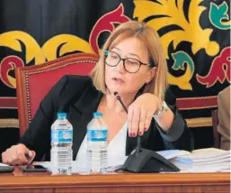  ?? ?? Esperanza Pérez Felices es la alcaldesa de Nijar desde 2015
