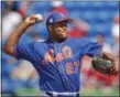 ?? JOHN BAZEMORE — THE ASSOCIATED PRESS ?? Mets closer pitcher Jeurys Familia was suspended 15 games by Major League Baseball under the league’s domestic violence policy.