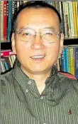  ?? DPA-BILD: ARCHIV ?? Friedensno­belpreistr­äger Liu Xiaobo