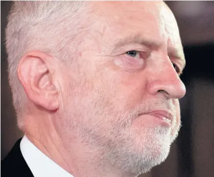  ??  ?? > Labour Party leader Jeremy Corbyn makes a speech in London in which he connected UK involvemen­t in foreign wars with terrorism at home