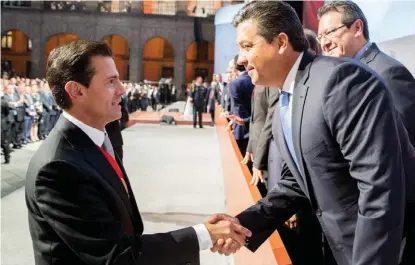  ?? CORTESÍA ?? El Presidente de la República, junto a Francisco García Cabeza de Vaca.