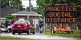  ?? NICK GRAHAM / STAFF FILE ?? Last summer, county fairs in Ohio had social distancing practices in place to help curb the spread of COVID-19.