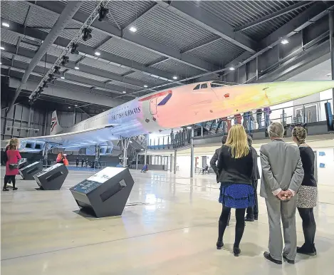  ??  ?? A MUSEUM housing the last-ever Concorde to be built and to fly has opened to the public for the first time.
The £19 million museum, Aerospace Bristol, is at Filton Airfield and takes visitors on a journey through more than a century of aviation...