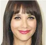  ??  ?? Rashida Jones