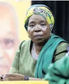  ??  ?? DKT NKOSAZANA DLAMINI ZUMA