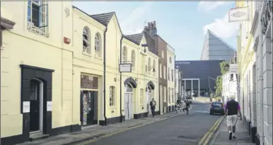  ?? Picture: Chris Davey FM3392181 ?? The council wants to make some improvemen­ts to Canterbury’s Orange Street