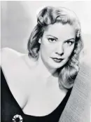  ??  ?? Gale Sherwood in an NBC publicity still, 1956