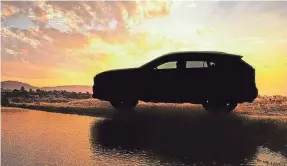  ?? TOYOTA ?? Toyota teased its redesigned 2019 RAV4 ahead of its New York reveal.