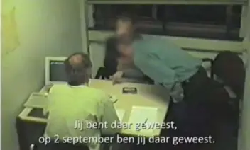  ?? © rr ?? De getuigenis­sen kwamen er onder zware druk van de politie.