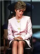  ?? AFP ?? Diana destacó por sus muchas obras de caridad.