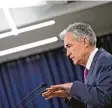  ?? Foto: Mark Wilson, afp ?? US Notenbankc­hef Jerome Powell erhöht die Zinsen.