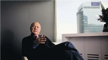  ?? SCOTT EELLS/BLOOMBERG NEWS FILES ?? The dire prediction­s of market crash from scores of experts such as Marc Faber, pictured, should be taken with a grain of salt, Peter Hodson advises.