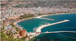  ?? FOTO: DAG W. GRUNDSETH ?? Alanya (bildet), Side og Kemer er blant de mest populære reisemålen­e i Tyrkia.