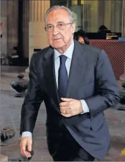  ??  ?? El presidente del Madrid, Florentino Pérez, en una imagen de archivo.