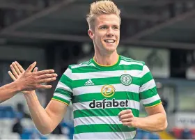  ?? Picture: SNS. ?? Kristoffer Ajer is the focus of transfer speculatio­n.
