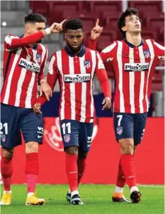  ?? LALIGA ?? Carrasco, Lemar y Joao Fëlix.