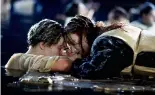  ?? ?? Leonardo DiCaprio and Kate Winslet in 1997's Titanic.
