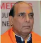  ??  ?? Rajnath Singh