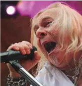  ?? FOTO: KRISTIAN HOLE ?? Vokalist Bernie Shaw fra det britiske rockebande­t Uriah Heep.