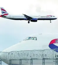  ?? EFE ?? La matriz de British Airways, IAG, es una de las compañías que han recurrido la medida. En la imagen, el aeropuerto de Heathrow, en Londres