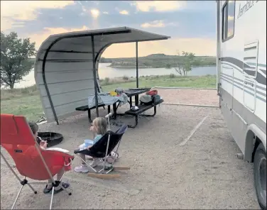  ?? Photos by Joshua Berman / Special to The Denver Post ?? There are a few decent waterfront spots at North Sterling Lake State Park.