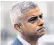  ??  ?? Sadiq Khan, the Mayor of London, says 66,000 homes now need to be built in the capital on an annual basis