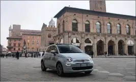  ??  ?? Thanks to plastic recycling, the
Fiat 500 has top green credential­s