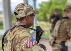  ?? (Special to The Commercial) ?? SWAT participat­es in a close-quarters battle training during SWAT New Operator Training School, or NOTS, in San Juan, Puerto Rico, in May 2021. Members of law enforcemen­t prepare for various scenarios.