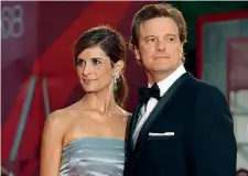  ??  ?? Insieme Livia Giuggioli, 48 anni, e il marito Colin Firth, 57 anni