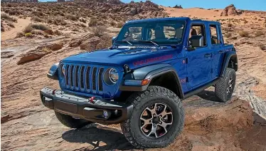  ??  ?? Fiat Chrysler says: ‘‘With more than 75 available safety and security features, the Jeep Wrangler Unlimited meets or exceeds all federal safety standards.’’