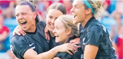  ?? Photo / Photosport ?? The Football Ferns will come to Hamilton this weekend for a couple of friendly matches.