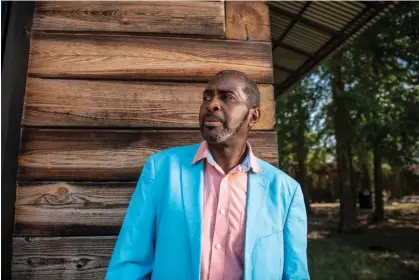  ?? ?? Patrick Braxton, the first Black mayor of Newbern, Alabama, outside town hall on 20 August 2023. Photograph: Andi Rice/The Guardian