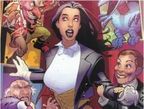  ?? ?? Zatanna’s weakness is her phobia of puppets, of all things.