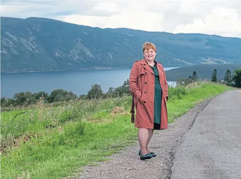  ?? ?? GREEN LAIRDS: Margaret Davidson wants to make sure locals can buy Highland land. Picture by Jason Hedges.