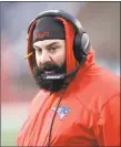  ?? Charles Krupa / Associated Press ?? Patriots defensive coordinato­r Matt Patricia should be a hot commodity for NFL teams with head coaching vacancies.