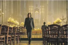  ?? LIONSGATE ?? Keanu Reeves in a scene from John Wick 4.