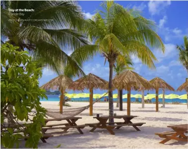  ?? PHOTO: © IRISHKA777 | DREAMSTIME.COM ?? Day at the Beach: Carlisle Bay