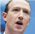  ??  ?? Mark Zuckerberg