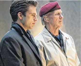  ?? POSTMEDIA NEWS PHOTO ?? Sebastian Stan and William Hurt in “The Last Full Measure.”