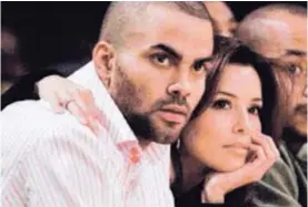  ??  ?? Tony Parker se separó de Eva Longoria por supuesta infidelida­d.