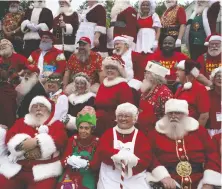  ?? HBO MAX ?? Santa Camp follows the non-profit New England Santa Society, which decides to tackle the lack of diversity among Santa stand-ins at its annual summer camp. The new documentar­y is streaming on Crave.
