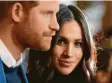  ?? Foto: Andrew Milligan, PA Wire, dpa ?? Der britische Prinz Harry und seine Frau Meghan.